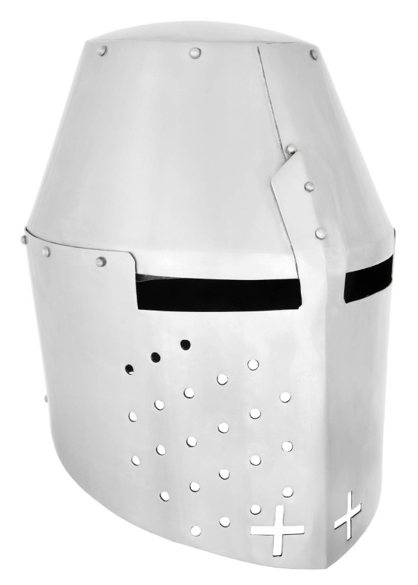 Grand heaume de Pembridge acier 1,2mm