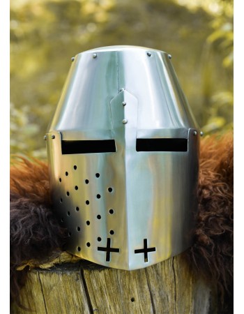 Grand heaume de Pembridge acier 1,2mm