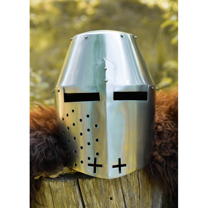 Grand heaume de Pembridge acier 1,2mm