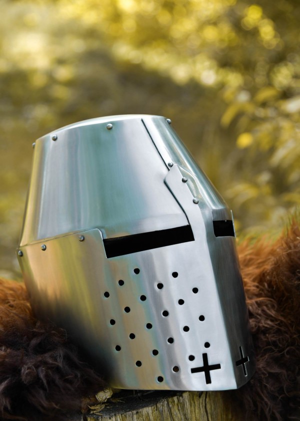 Grand heaume de Pembridge acier 1,2mm