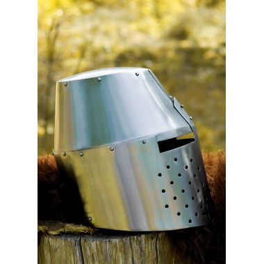Grand heaume de Pembridge acier 1,2mm