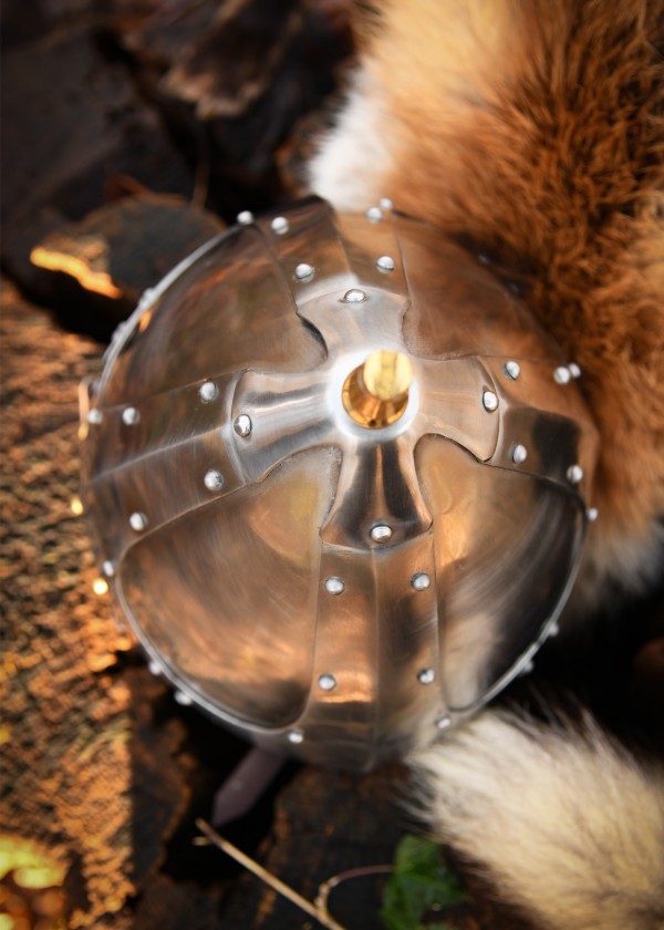 Casque Spangenhelm germanique