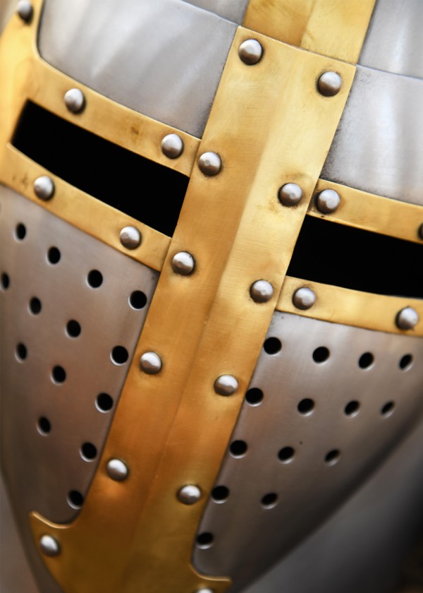 Heaume de chevalier templier