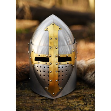 Heaume de chevalier templier