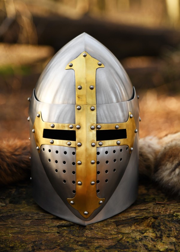 Heaume de chevalier templier