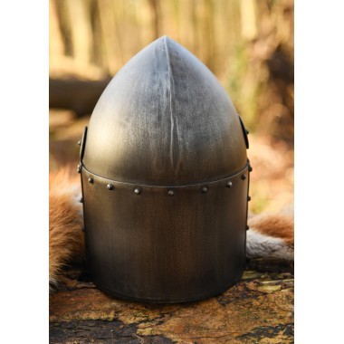 Casque Templier - acier 1,6 mm