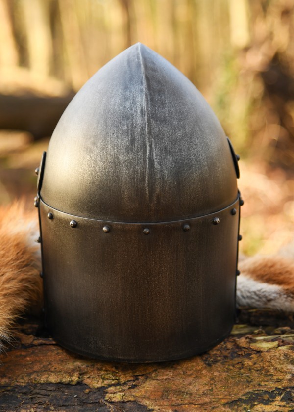 Casque Templier - acier 1,6 mm