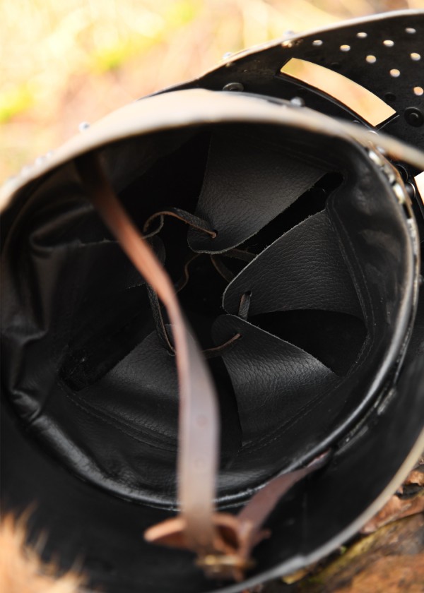 Casque Templier - acier 1,6 mm