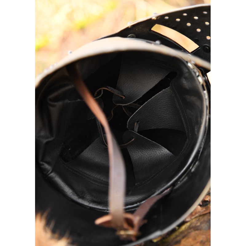 Casque Templier - acier 1,6 mm