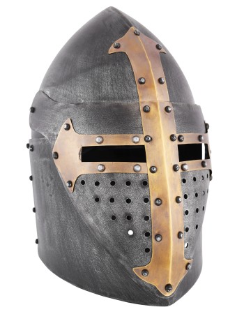 Casque Templier - acier 1,6 mm