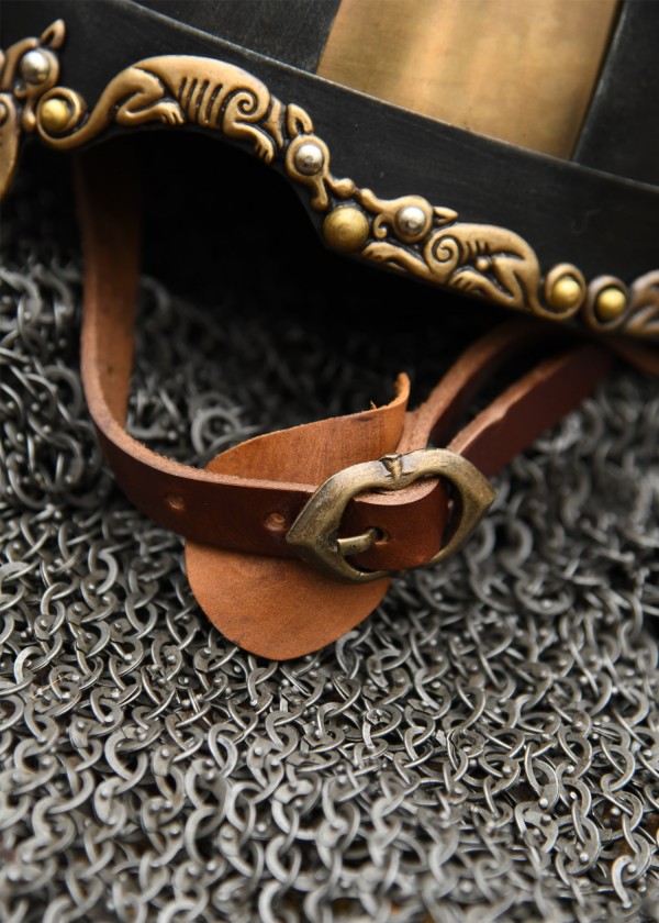 Casque Rus avec panache de crin de cheval