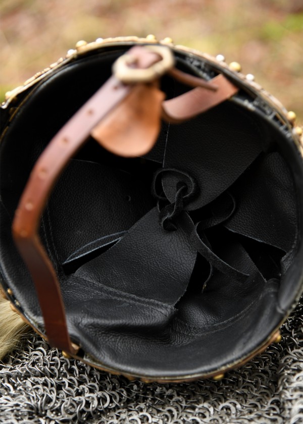 Casque Rus avec panache de crin de cheval