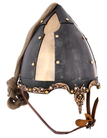 Casque Rus avec panache de crin de cheval