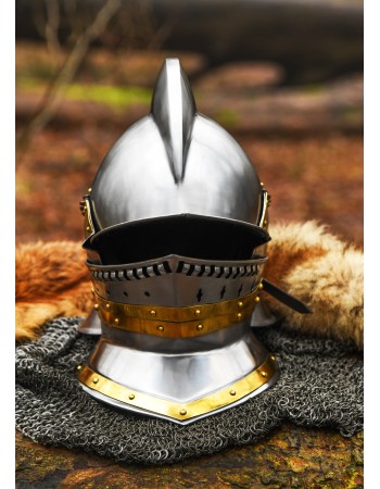 Casque Bourguignotte - 1,2 mm d'acier