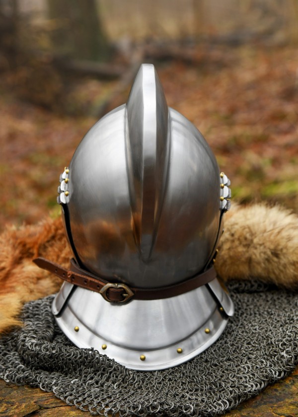 Casque Bourguignotte - 1,2 mm d'acier