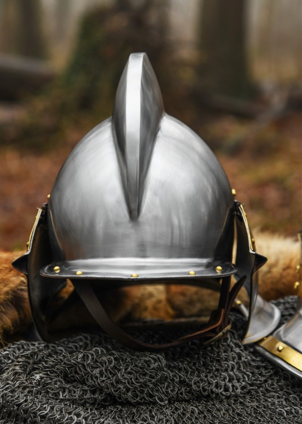 Casque Bourguignotte - 1,2 mm d'acier