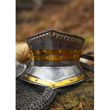 Casque Bourguignotte - 1,2 mm d'acier