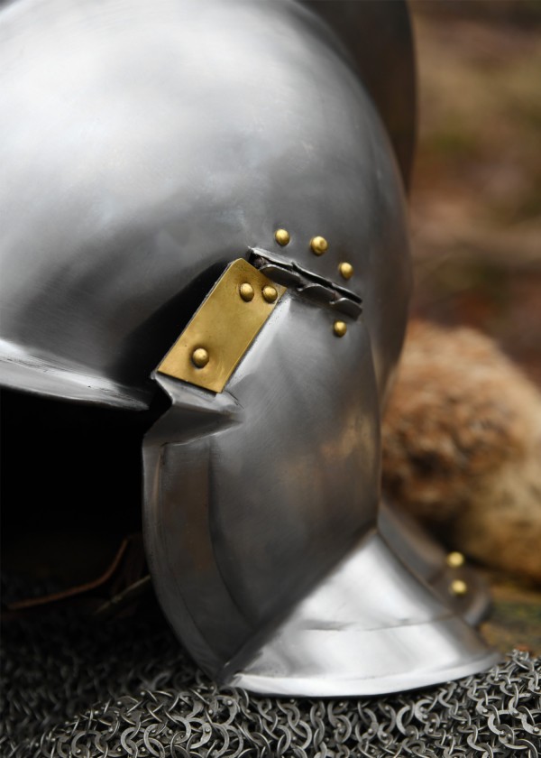 Casque Bourguignotte - 1,2 mm d'acier