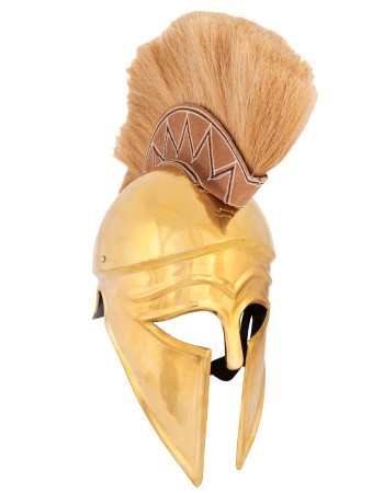 Casque italo-corinthien avec crête
