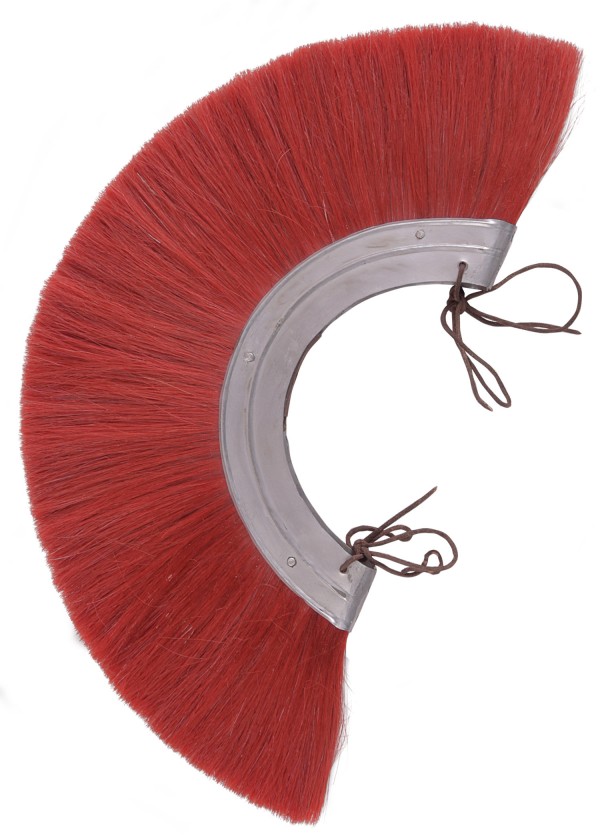 Broche de casque romaine en métal