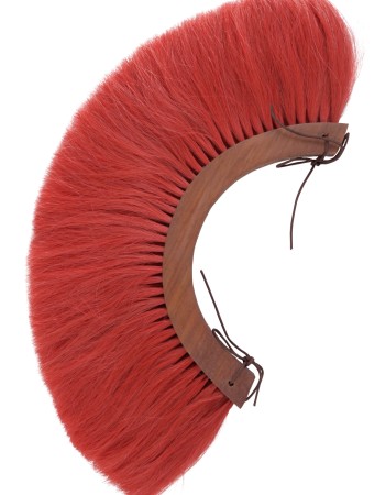 Casque romain en bois