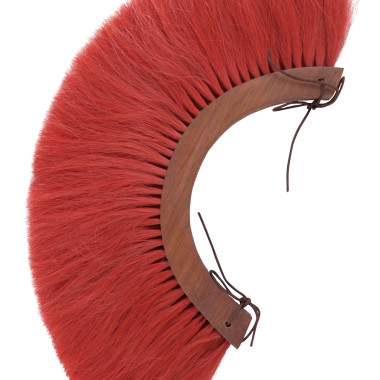 Casque romain en bois