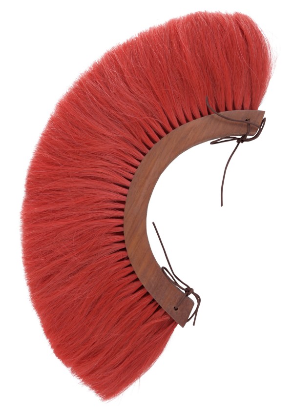 Casque romain en bois