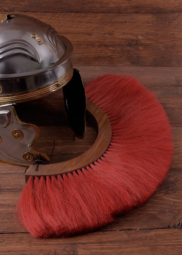 Casque romain en bois