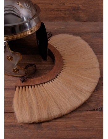 Casque romain en bois