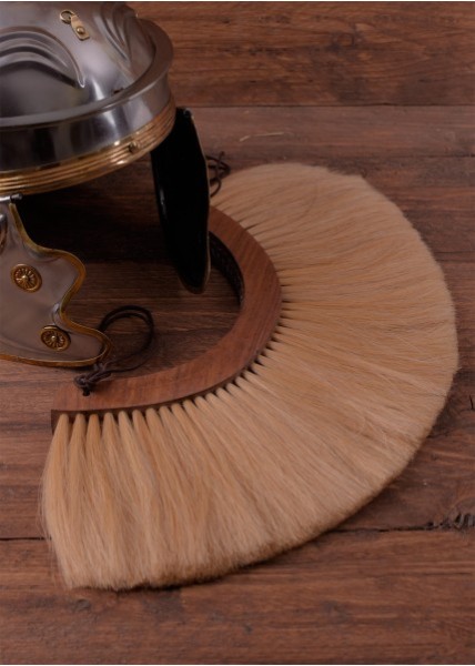 Casque romain en bois