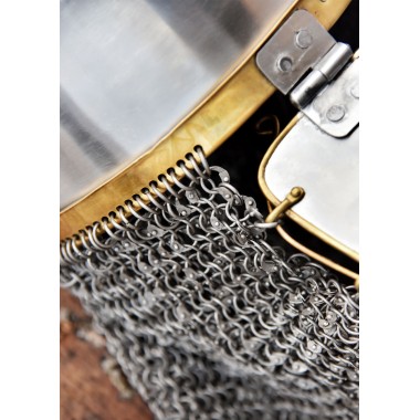 Casque Coppergate avec Aventail riveté