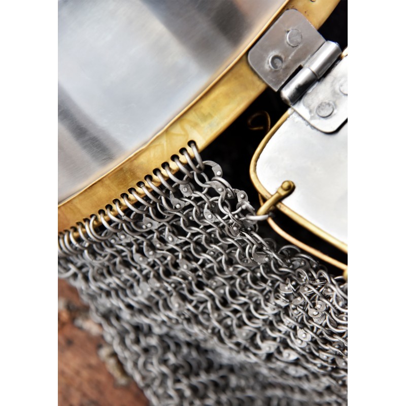 Casque Coppergate avec Aventail riveté