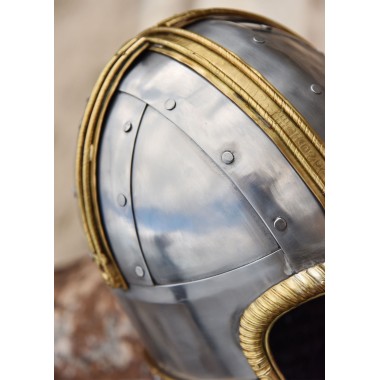Casque Coppergate avec Aventail riveté