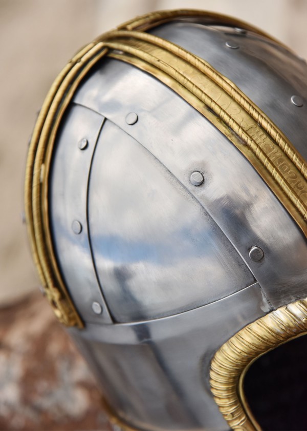 Casque Coppergate avec Aventail riveté