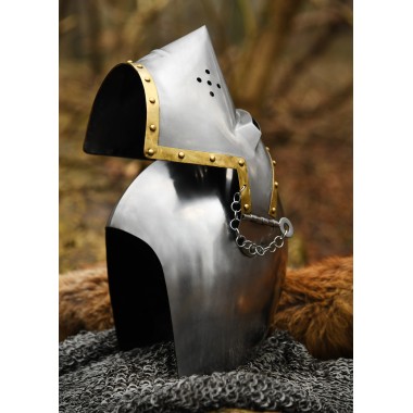 Bassinet à museau de chien acier 1,6 mm