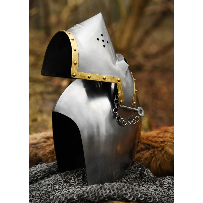 Bassinet à museau de chien acier 1,6 mm