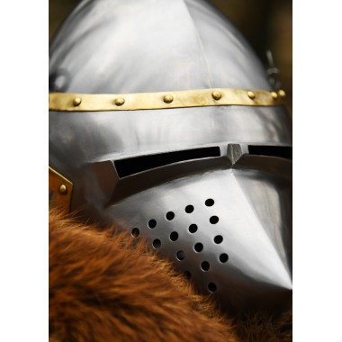 Bassinet à museau de chien acier 1,6 mm