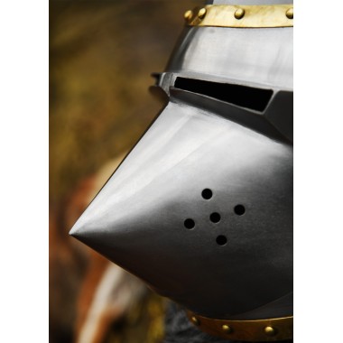 Bassinet à museau de chien acier 1,6 mm