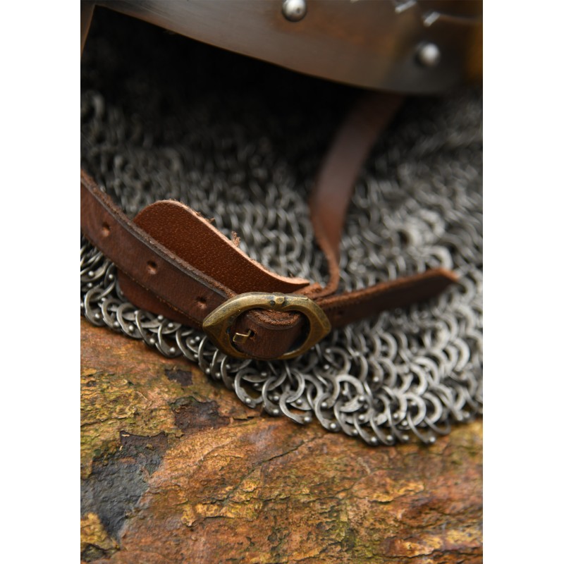 Casque nasal normand en acier 1,6 mm