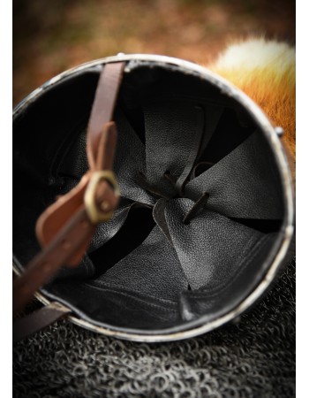 Casque nasal normand en acier 1,6 mm