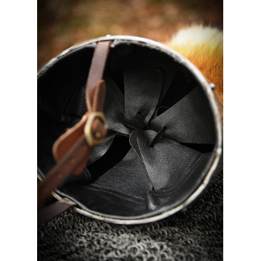 Casque nasal normand en acier 1,6 mm