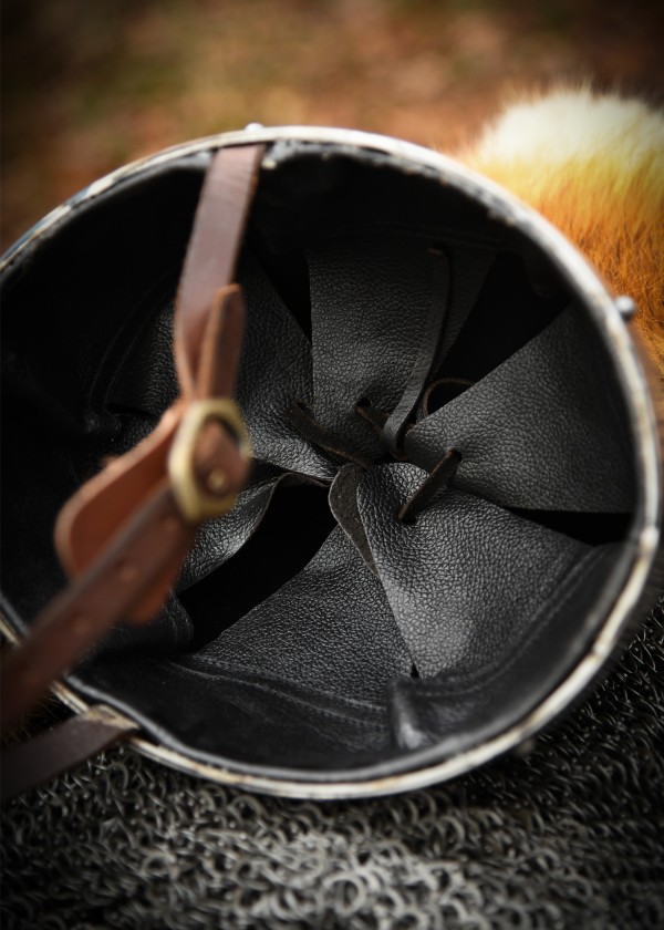 Casque nasal normand en acier 1,6 mm
