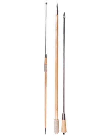 Pilum romain avec manche en bois