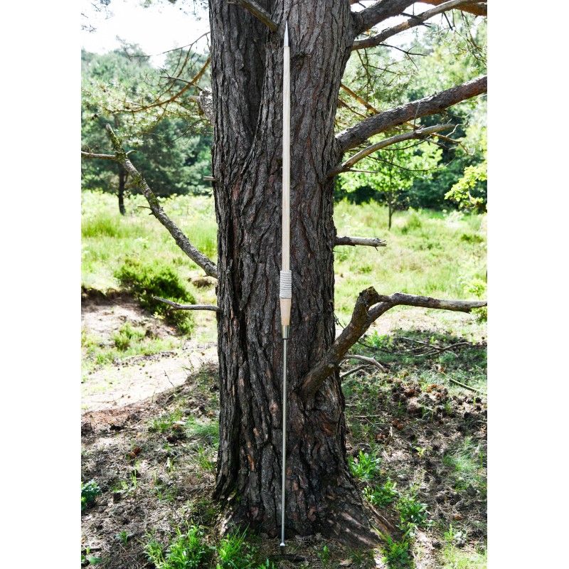 Pilum romain avec manche en bois