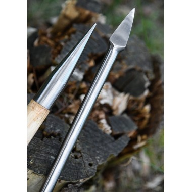 Pilum romain avec manche en bois