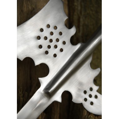 Hallebarde Médiévale - Hallebarde en acier