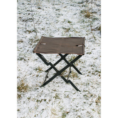 Tabouret pliant romain