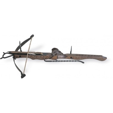 Arbalète médiévale - Arbalète avec la tête de bélier