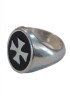 Bague Templier Femme, Noir