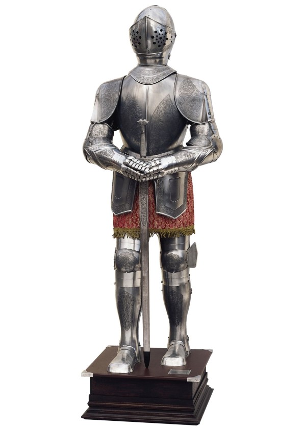 Armure Charles V avec gravure à l'acide - Marto